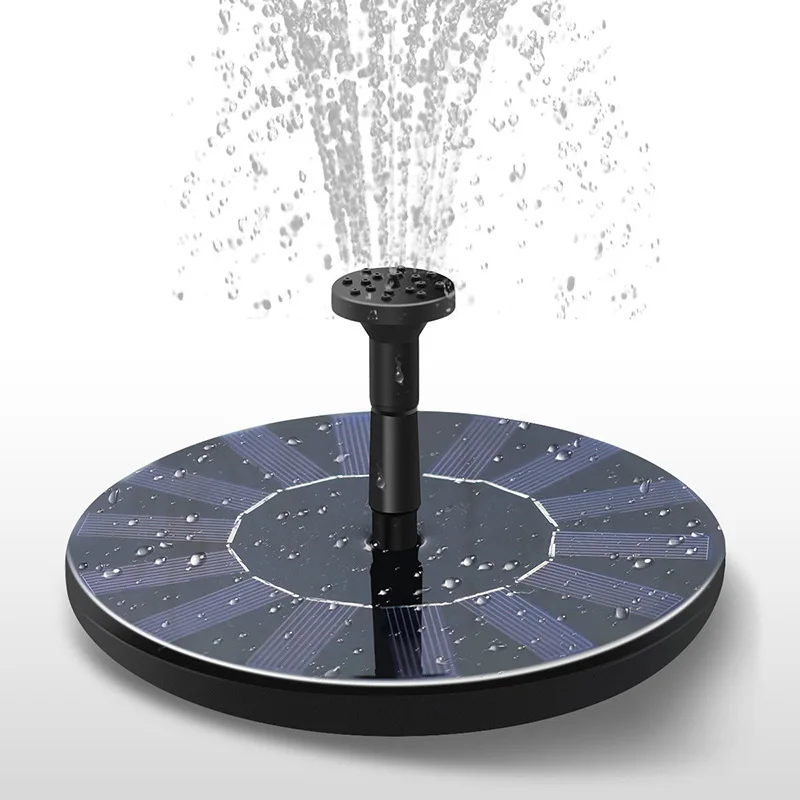 Solar Water Mercury Garden Micro Floating Fountain Solar Water Fountain Running Water Outdoor Solar Fountain