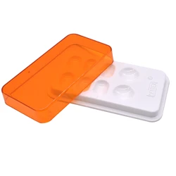 1Pcs Mixing Watering Moisturizing Plate Dental Palette With Cover 8 Slot Palette Dental Lab Equipment Tools Resin