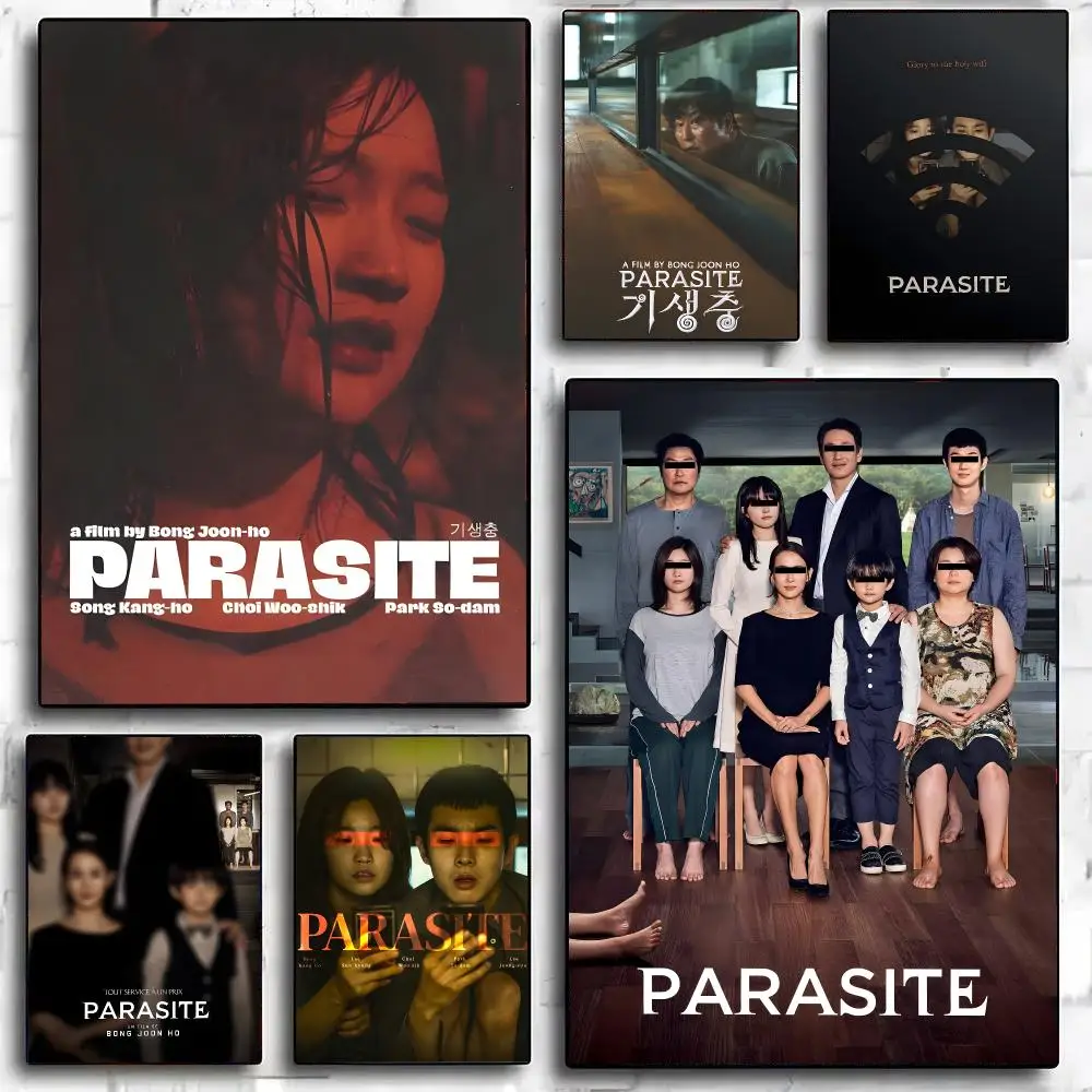 Renowned Film P-Parasite Poster Painting And Print Wall Art Picture For Home Room Decor Gifts