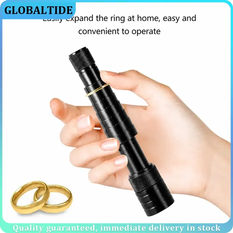 Ring Stretcher Tool Increase Size Wedding Band Adjustable Resizer Easy Expansion Jewelry Repair Kit Reliable Sizing Device