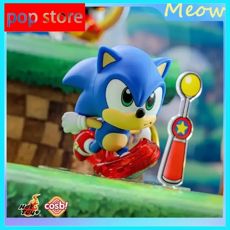 

100% Genuine Hottoys Cosbi & Sonic Sega Sonic Blind Box Sonic Model Miniature Model Sonic Anime Figures Mystery Box Gift Toys