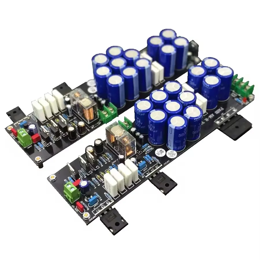Assembled PASS AM Pure Class A 10W*2 Stereo Amplifier Board Refer Pass Labs Circuit