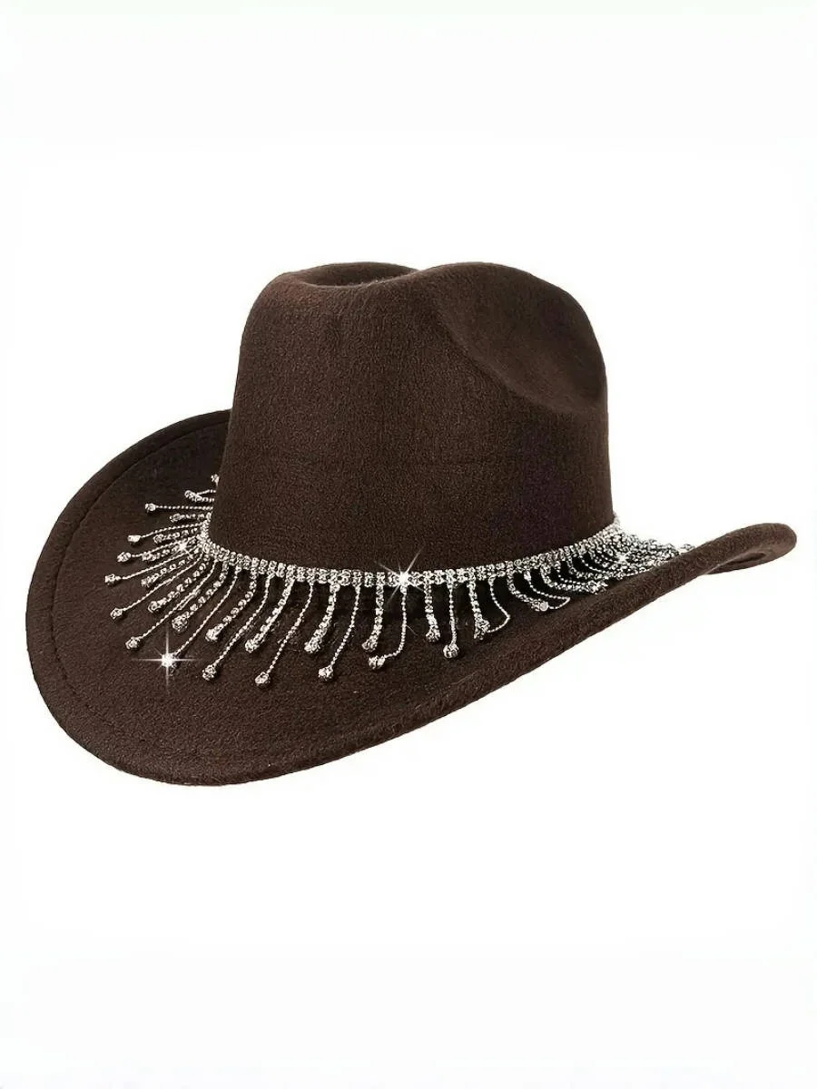 

Ковбойская шляпа в стиле вестерн со стразами для мужчин — винтажные ковбойские аксессуары и деревенские ковбойские шляпы для женщин, взрослых, женщин