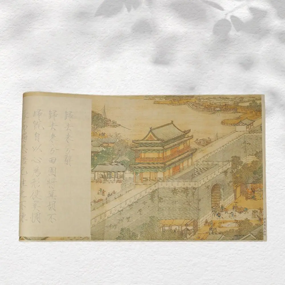 Ancient Script Writing Calligraphy Xuan Paper Crisperding Practicing Calligraphy Copypaper For Art DIY Crafts Home Decoration