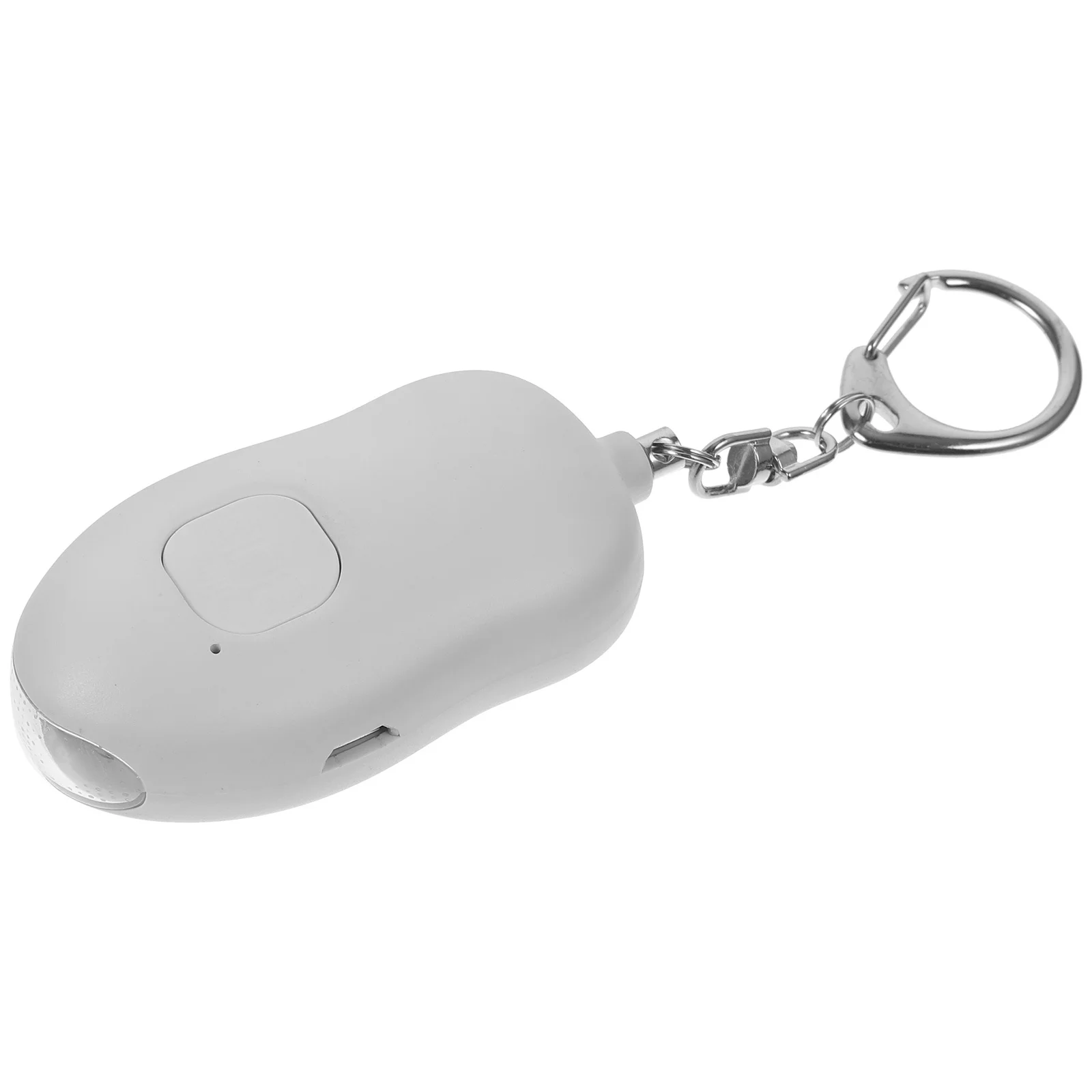 مكافحة الذئب مصباح يدوي 130Db بصوت عال جهاز السلامة في حالات الطوارئ للنساء الذاتي الصغيرة مصباح ليد إنذار الطوارئ #4