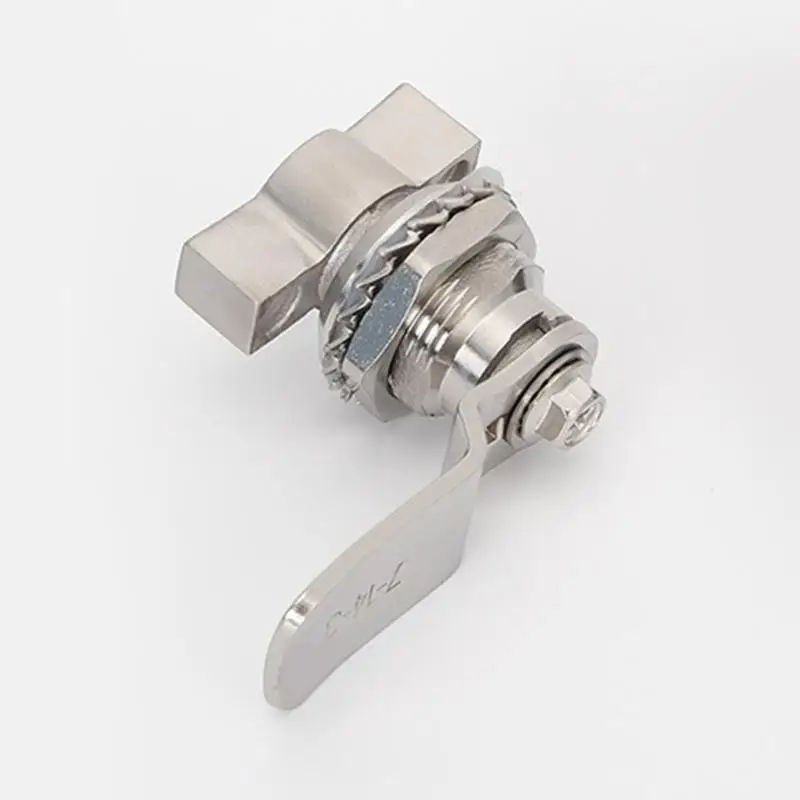 Steel Compression Turn-Handle Fastener for Cabinet Fronts, Equipment Housings, and Control Housing Access Hardware D2RD