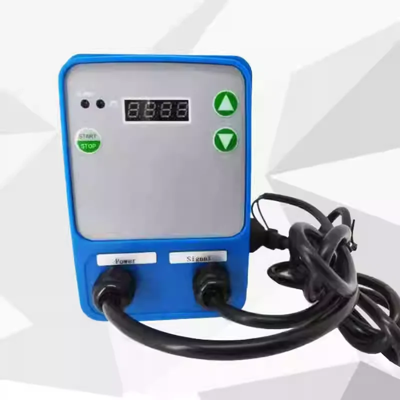 Electromagnetic diaphragm metering pump dosing equipment ice maker liquid salt water pump acid alkali resistant flow adjustable