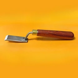 10/16/20mm Long Neck Carving Chisels Woodworking Groove Trimming Special High Foot Shovel Flat Bottom Gooseneck Shovel Knife