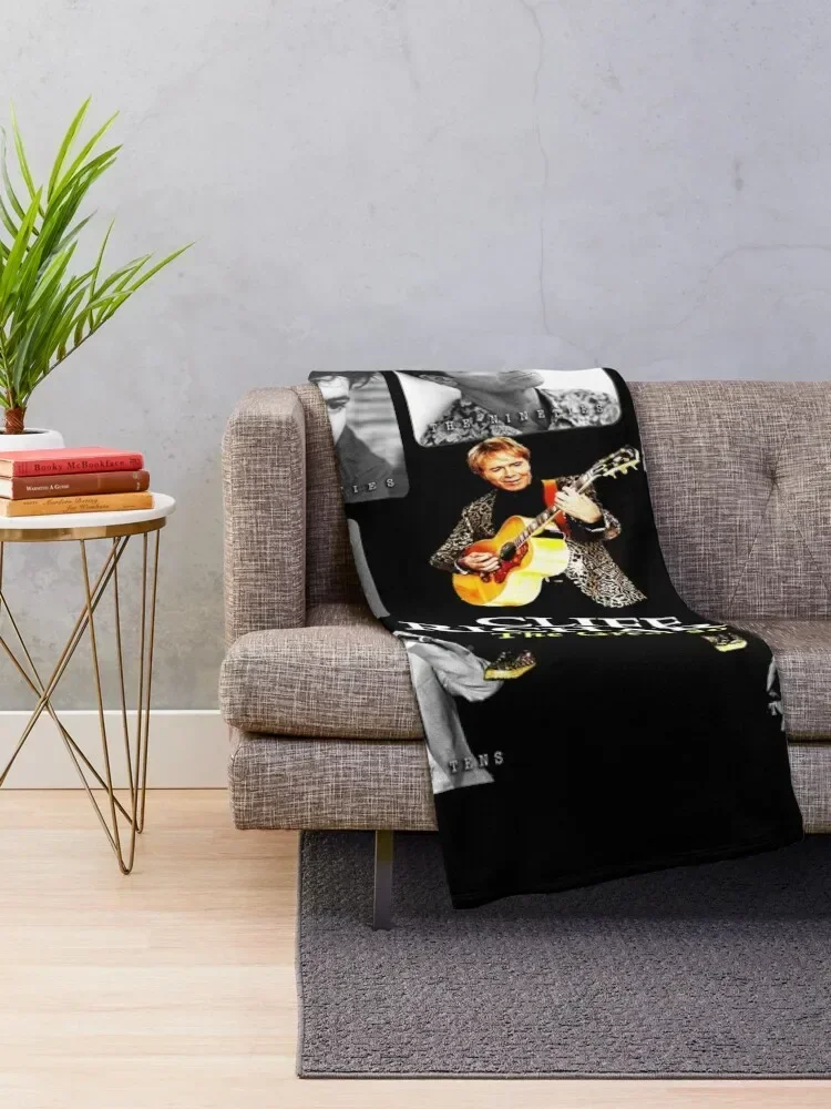 Best Clear Design of American Legend Singer SongwriterActor Cliff Richard Throw Blanket warm winter Luxury Thicken Blankets