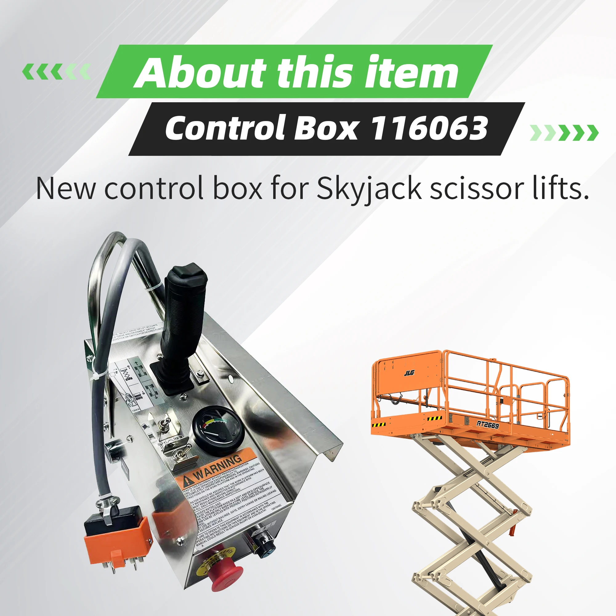 Control Box 116063 for SkyJack Scissor Lift SJIII 3215 3219 3220 3226 4626 4632