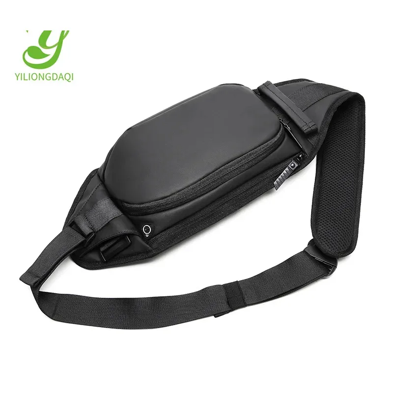 Bandolera de nailon para hombre y mujer, bolso de hombro para deportes al aire libre, paquete de mensajero de viaje