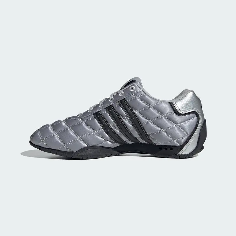 Adidas Originals Women Casual Shoes JS0284 Black Grey Silver Narrow‑Fit Lace‑Up Fashion Sneakers