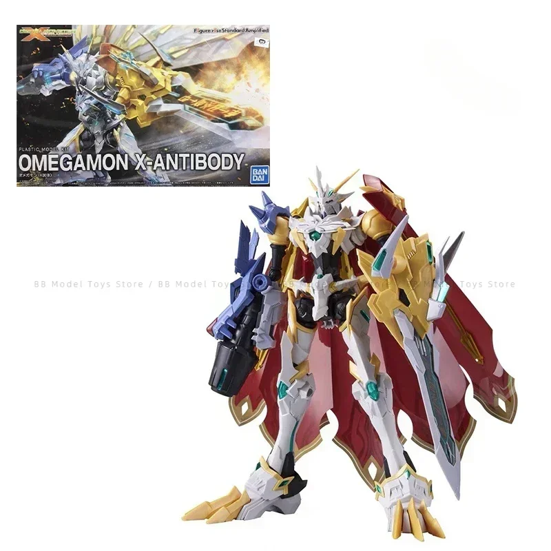 In Stock BB Bandai FRS Standard Amplified Digimon Anime Metal Garurumon Action Figure WarGreymon Plastic Assembly Model Toys