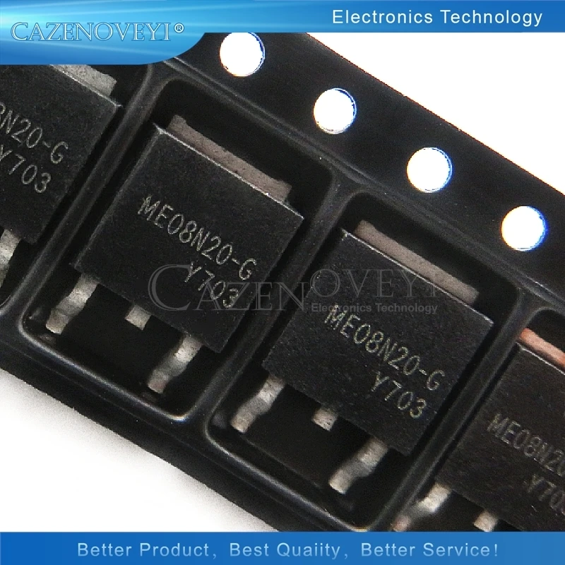 5pcs/lot ME08N20-G 8N20 ME25N06 25N06 ME60N03A ME60N03 TO-252 In Stock