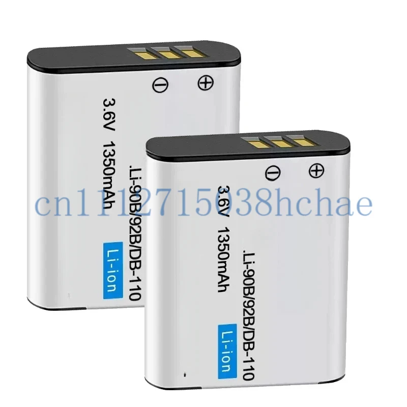 3.6V 1350mAh DB-110 Battery for Ricoh GRⅢ G900 WG-6 GR3