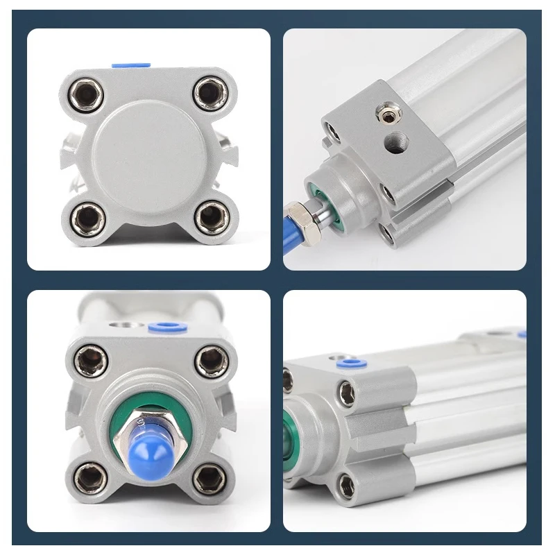 Airtac Type standard cylinder Air Cylinder SAI 32 40 Series Standard Double Acting Pneumatic Cylinder SAI32 SAI40-25 50 75 100