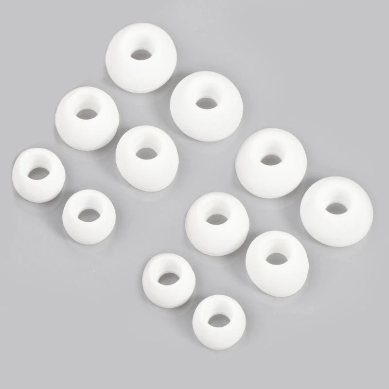 12 шт., 4,5 мм, вкладыши для наушников, силиконовый чехол, чехлы для наушников-вкладышей, вкладыши для наушников, вкладыши для ушей, подушечки для ушей