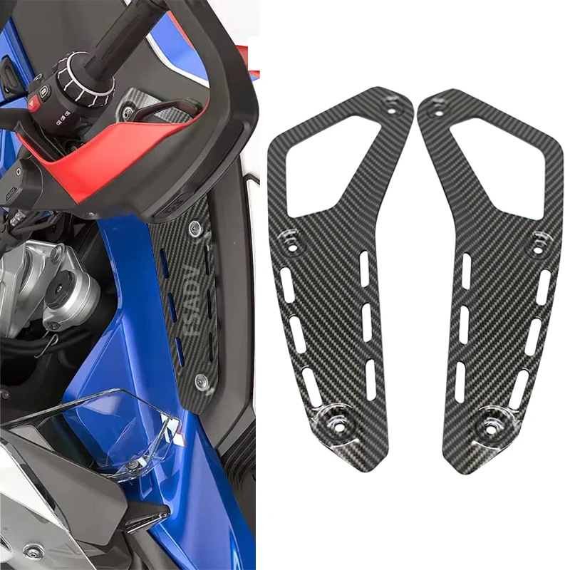 Carbon Black Motorcycle Side Tank Rack For BMW R1300GS R 1300 GS Adventure 2024 2025 Fuel Tank Cover GS1300 ADV Tank Shelve