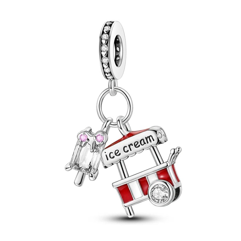

Pendant Charm Bead 925 Sterling Silver Eternal Love Lock Beads Fit Original Bracelet for Jewelry Making Valentine's Day gift