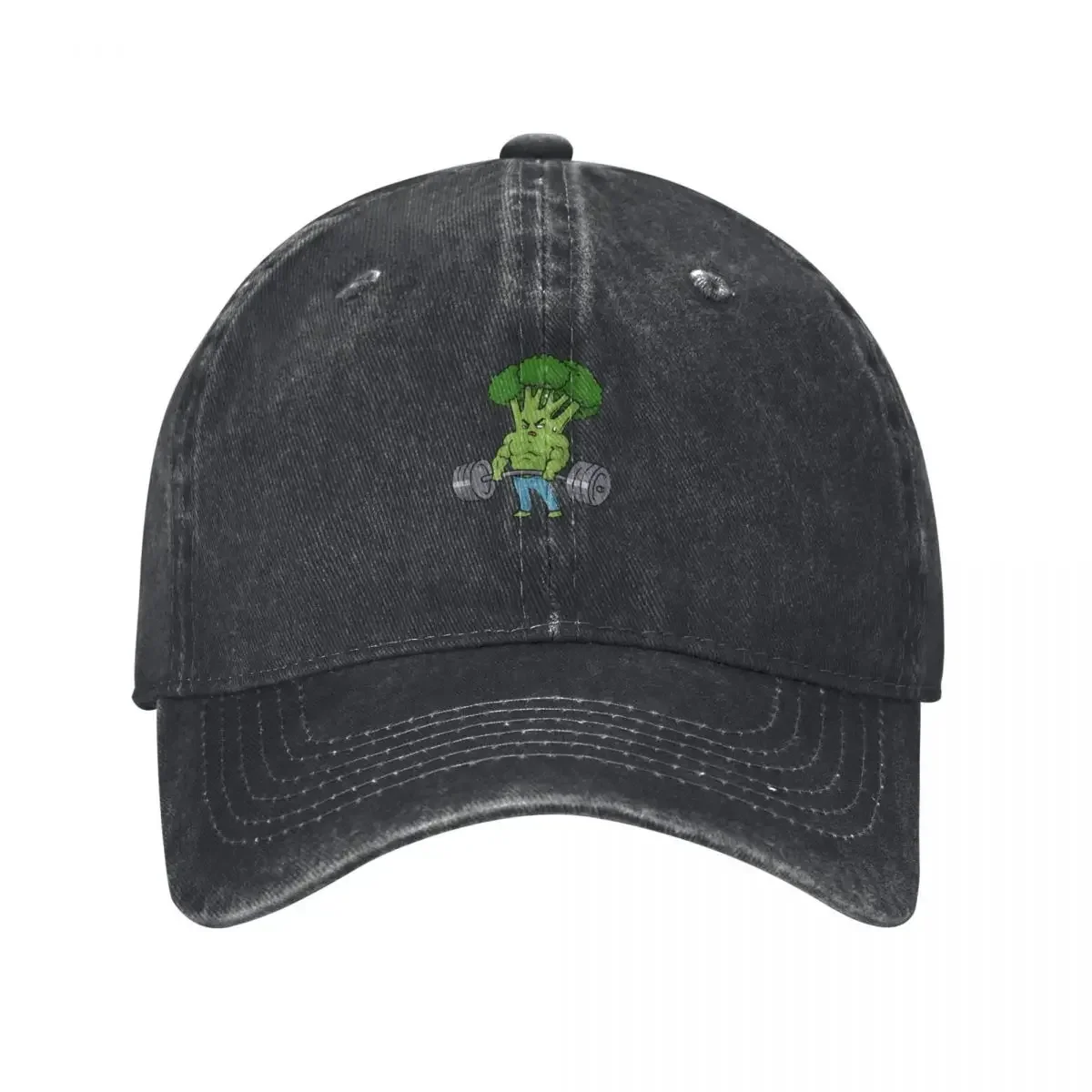 Broccoli lifting deadlift Baseball Cap fishing hat Snap Back Hat Hats For Women Men's