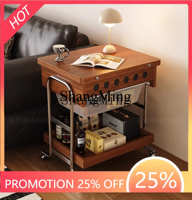ZYY simple premium exquisite new trolley storage multi-function mobile side sofa home foldable