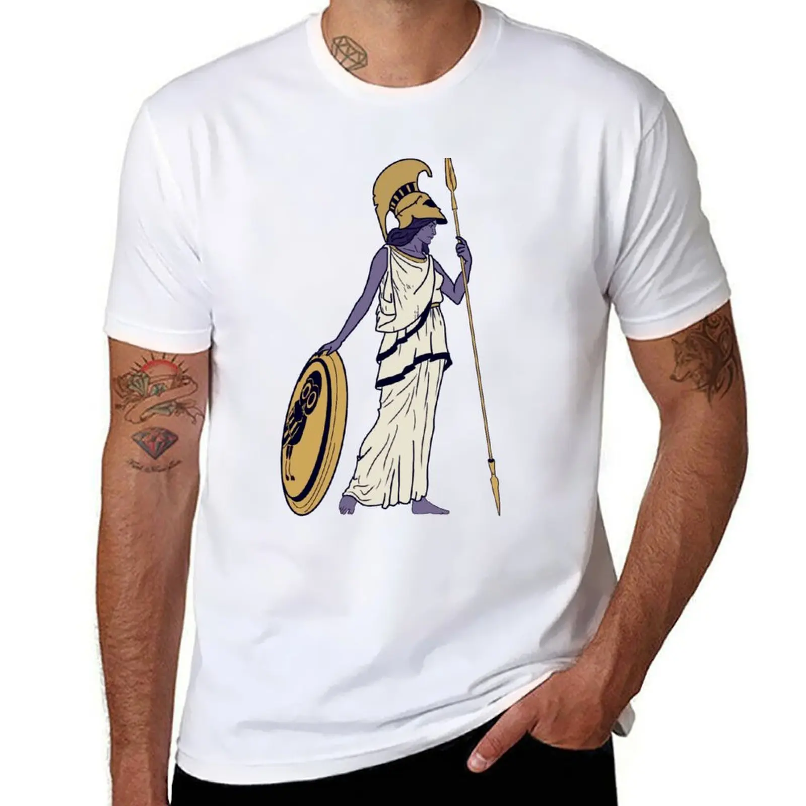 

Athena T-Shirt essential t shirt t shirts for man graphic funny T-Shirt