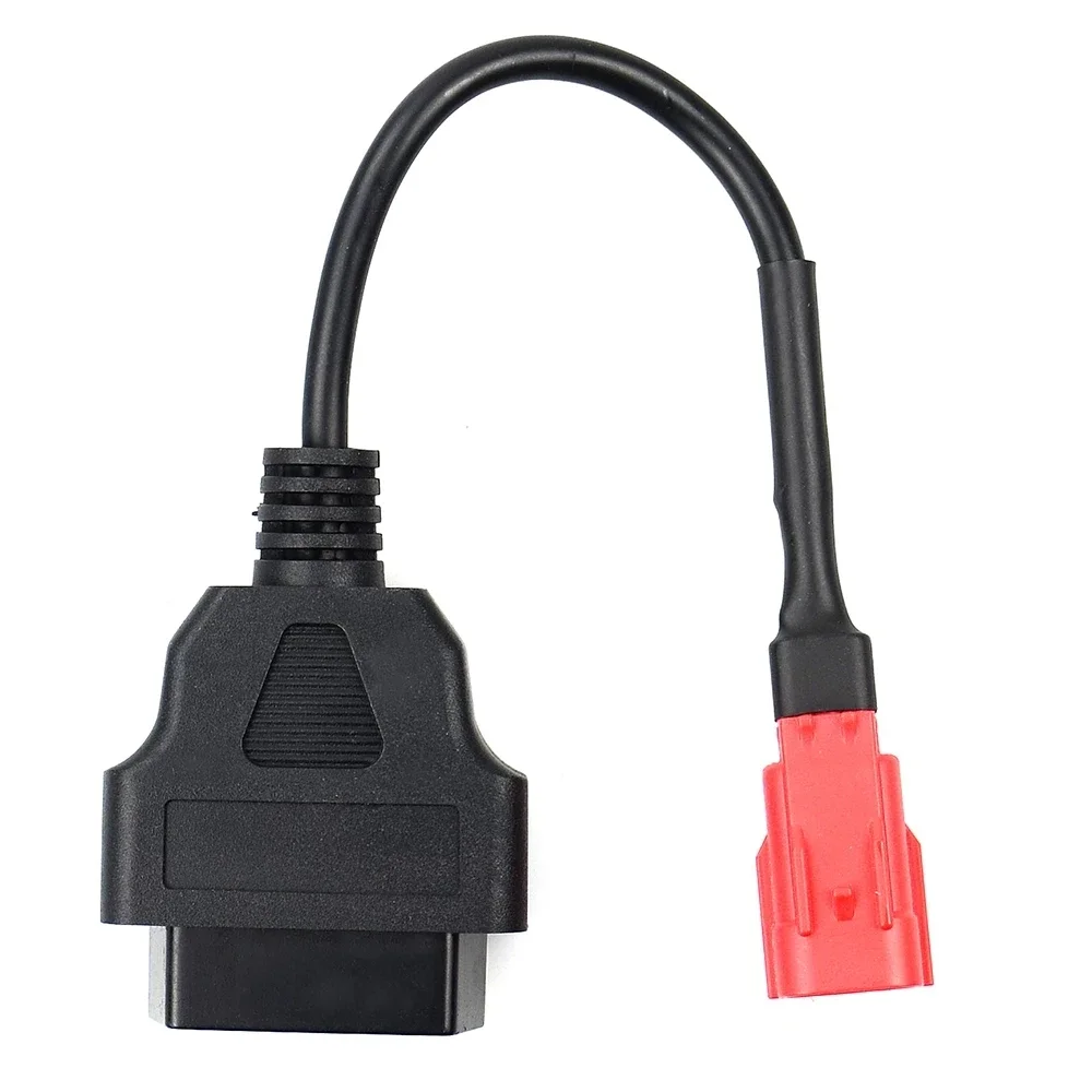 EFI Motorcycle National IV 6pin Cable To OBD2 16pin Connector for Suzuki/Yamaha/Honda Diagnostic Tool DB15 Pin DB 15PIN Adapter