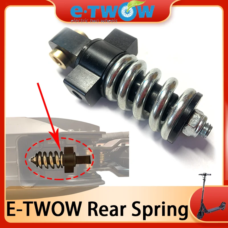 Original New E-twow Electric Scooter REAR SPRING for ETWOW  48V GT 2020 SE SPORT 36V BOOSTER S2 MASTER 24V ECO