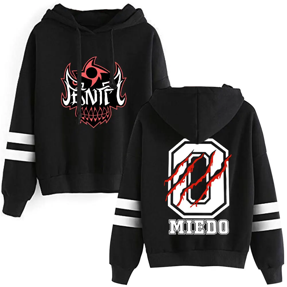 penta zero miedo merch Wrestler Pentagón Jr hooded drawstring pocketless sweatshirt men/women Wrestler fashion pullover