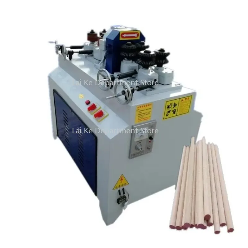 

High Efficiency Wooden Sticks Cutting Machine Wood Broom Stick Production Line Woodworking Machinery