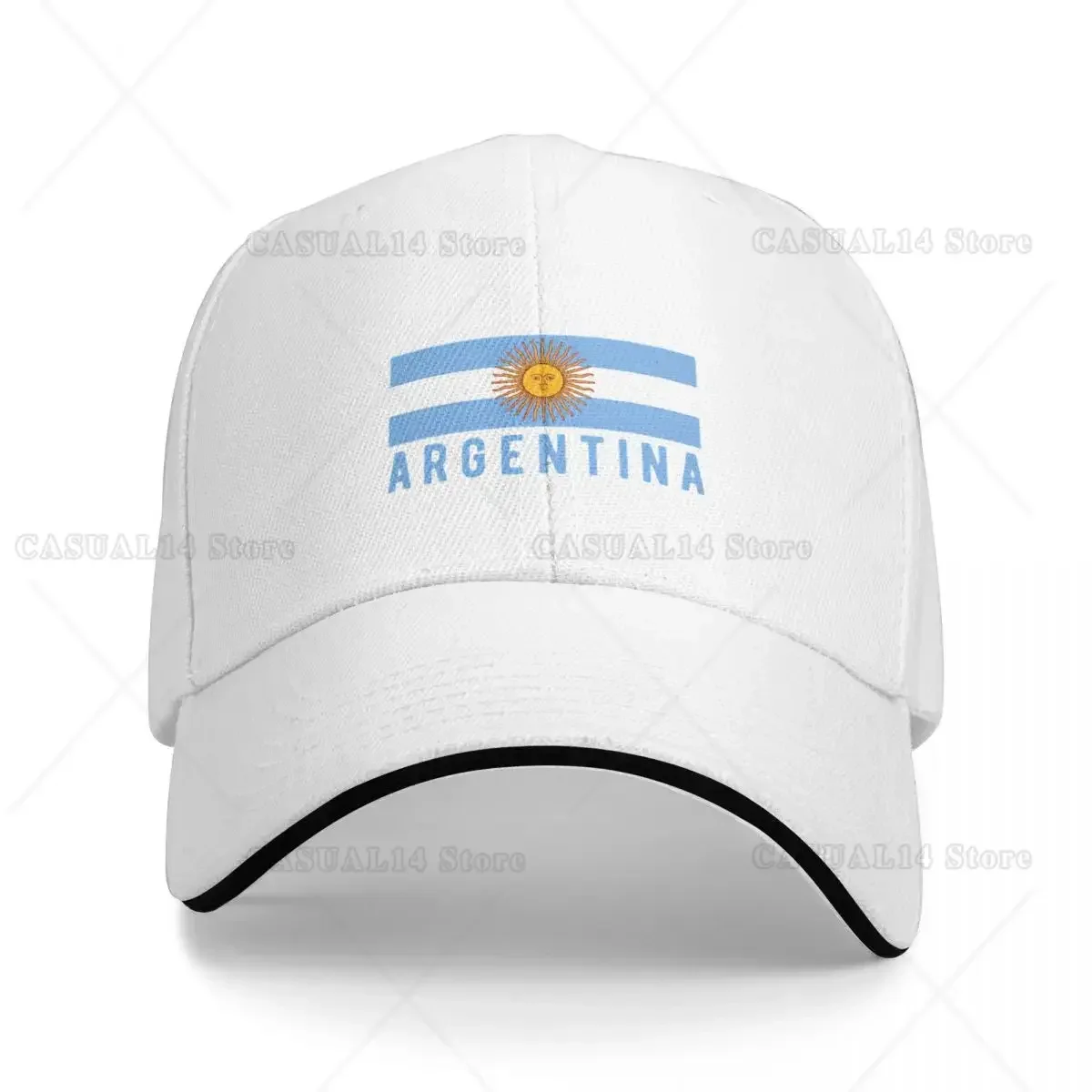 

Argentina Vacation 2024 A Baseball Cap Hat for Men Women Teen National Day Travel One Size Trucker Hat