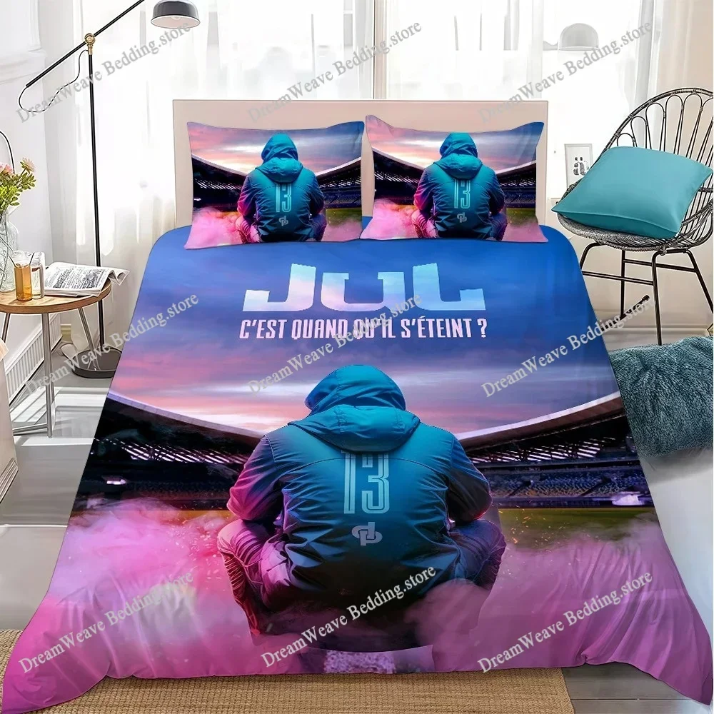 Rapper Julien Mari Jul Mise a jour Duvet Cover Set Home Style Bedding Soft Laundry Cotton Bed Student Dormitory GiftFQH