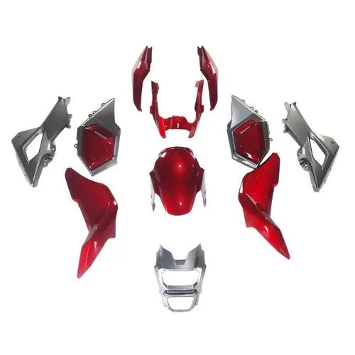 

Комплект обтекателя вторичного рынка для Honda Grom MSX125 2016-2020 17 18 19, красные, серые панели