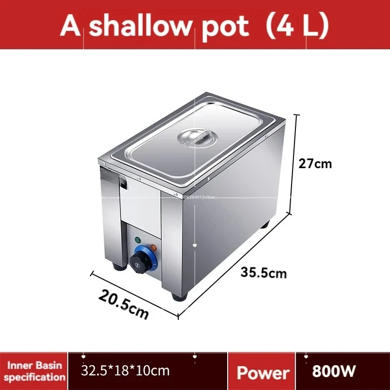 Electric Chocolate Cheese Melting Machine Heater Commercial Double Hot Pot Fountain Boiler Dipping Cylinder Melter Pan Warmer