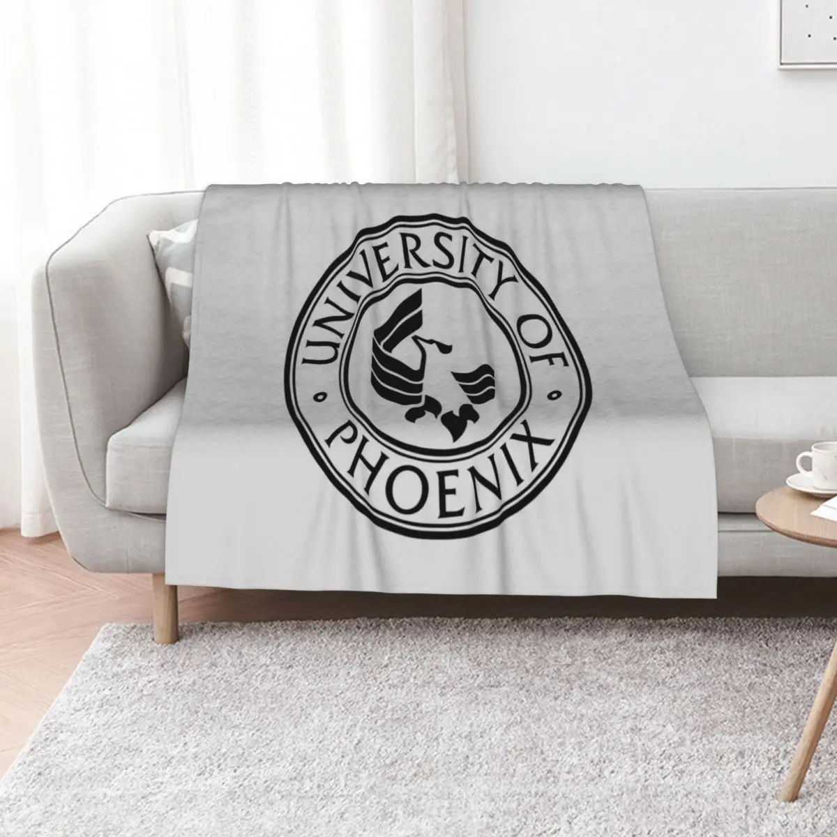 

College of Phoenix Throw Blanket Warm Soft Beds Furrys Fashion Sofas Blankets
