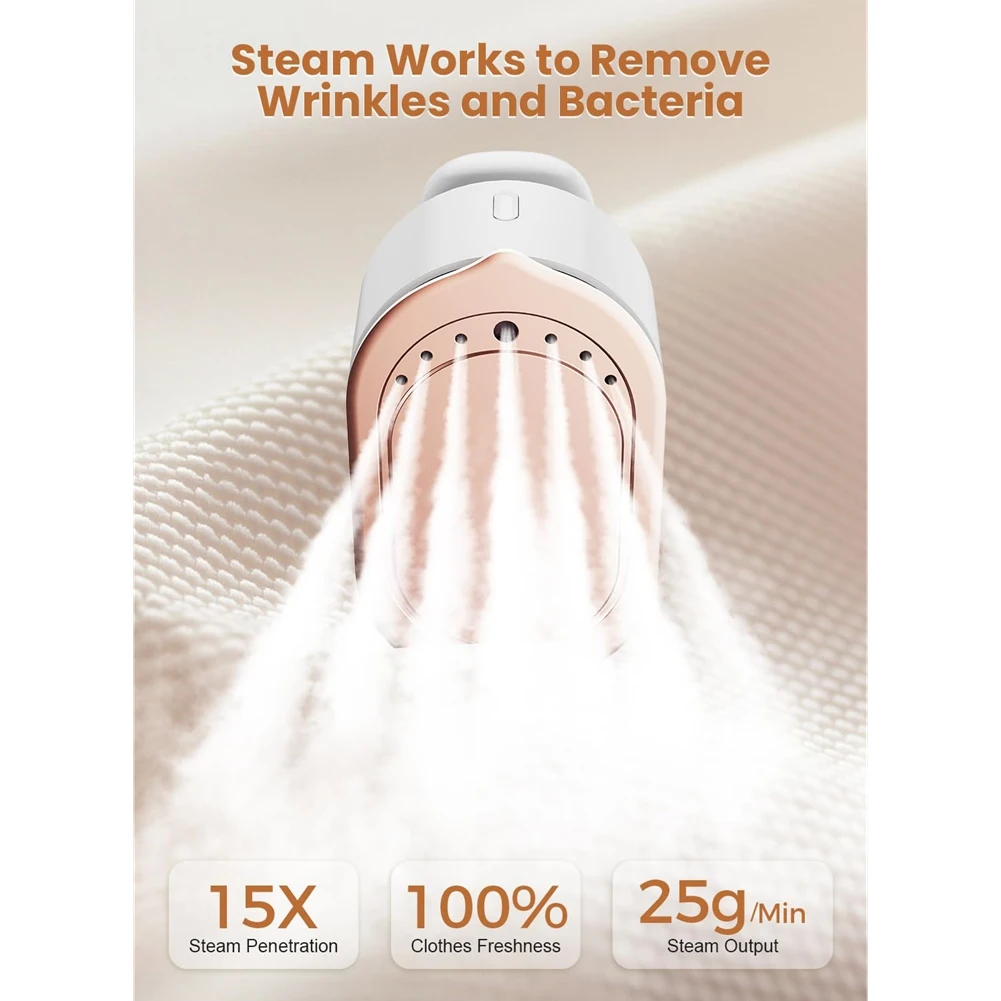 

M14K-пароварка для одежды, ручная гладильная машина 2 в 1, быстрый нагрев 15S, средство для удаления морщин ткани, легкий паровой утюг с вилкой европейского стандарта