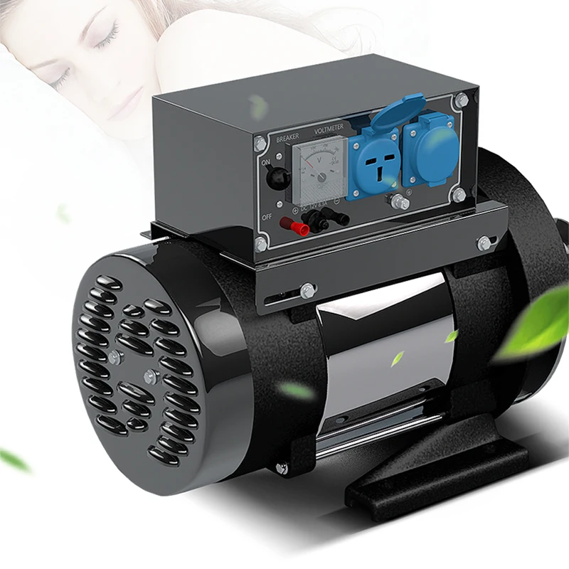 Small generator 6KW single-phase motor Dieselgenerator set All copper inner core Portable generator