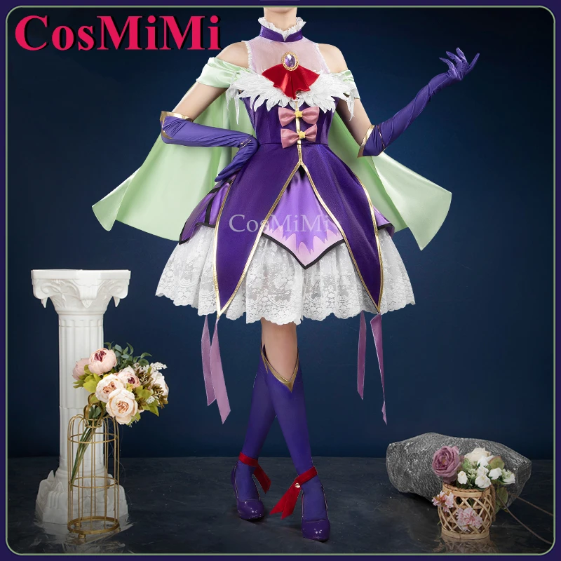

【Customized】CosMiMi Maho Girls Precure! Cure Magical/Liko Cosplay Costume Lovely Nifty Dress Carnival Party Role Play Clothing