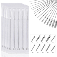 5-100pcs Sterilized Tattoo Needles RL RS M1 RM Tattoo Machine Needle for Tattoo Permanent Makeup Machine Liner and Shader Needle