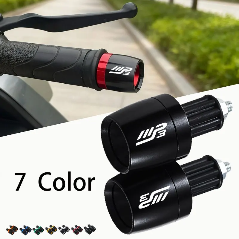 Motorcycle CNC Handle Bar Handlebar Grips Cap End Handle Plugs Cap Accessories FIT for PIAGGIO MP3 300 400 500 2015-2026