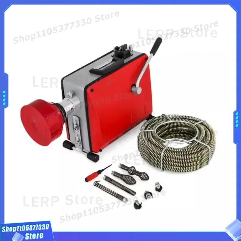 High Power Electric Sewer Cleaning Machine Drainage Pipe Dredging Tool for Home Kitchen Bathroom Sink Clog Removal Equipment