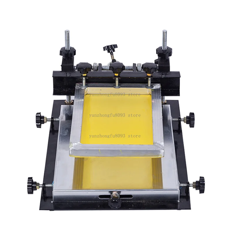 Small Manual Silk Screen Station, Adjustable Solder Paste Printer, 32x22CM SMT Printing Stencil Machine for PCB Assembly