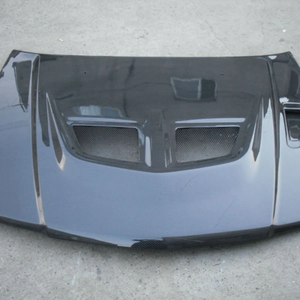 FOR Evolution 5-6 OEM Style Carbon Fiber Engine Hood