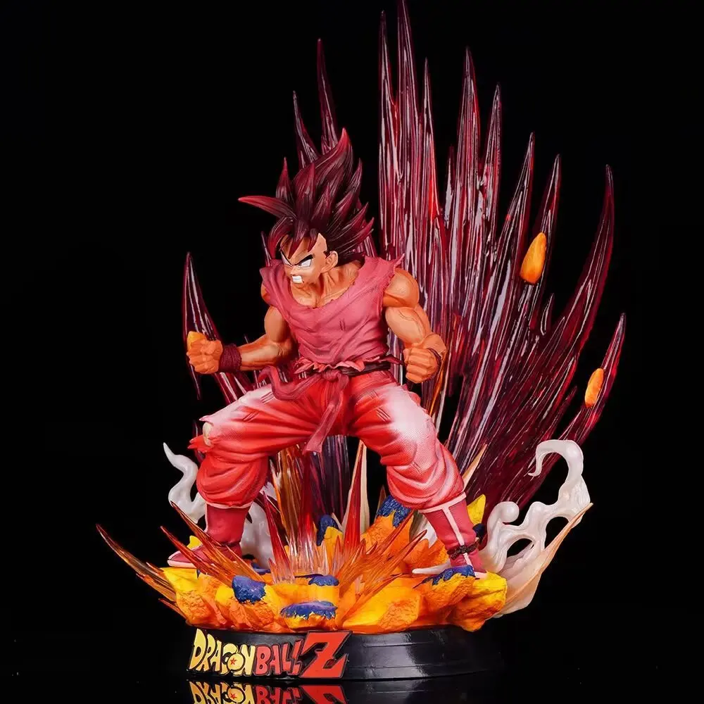 Dragon Ball GK CS Ten Times World King's Fist, Explosive Qi, Sun Wukong, Squatting Figure Animation Model Ornament