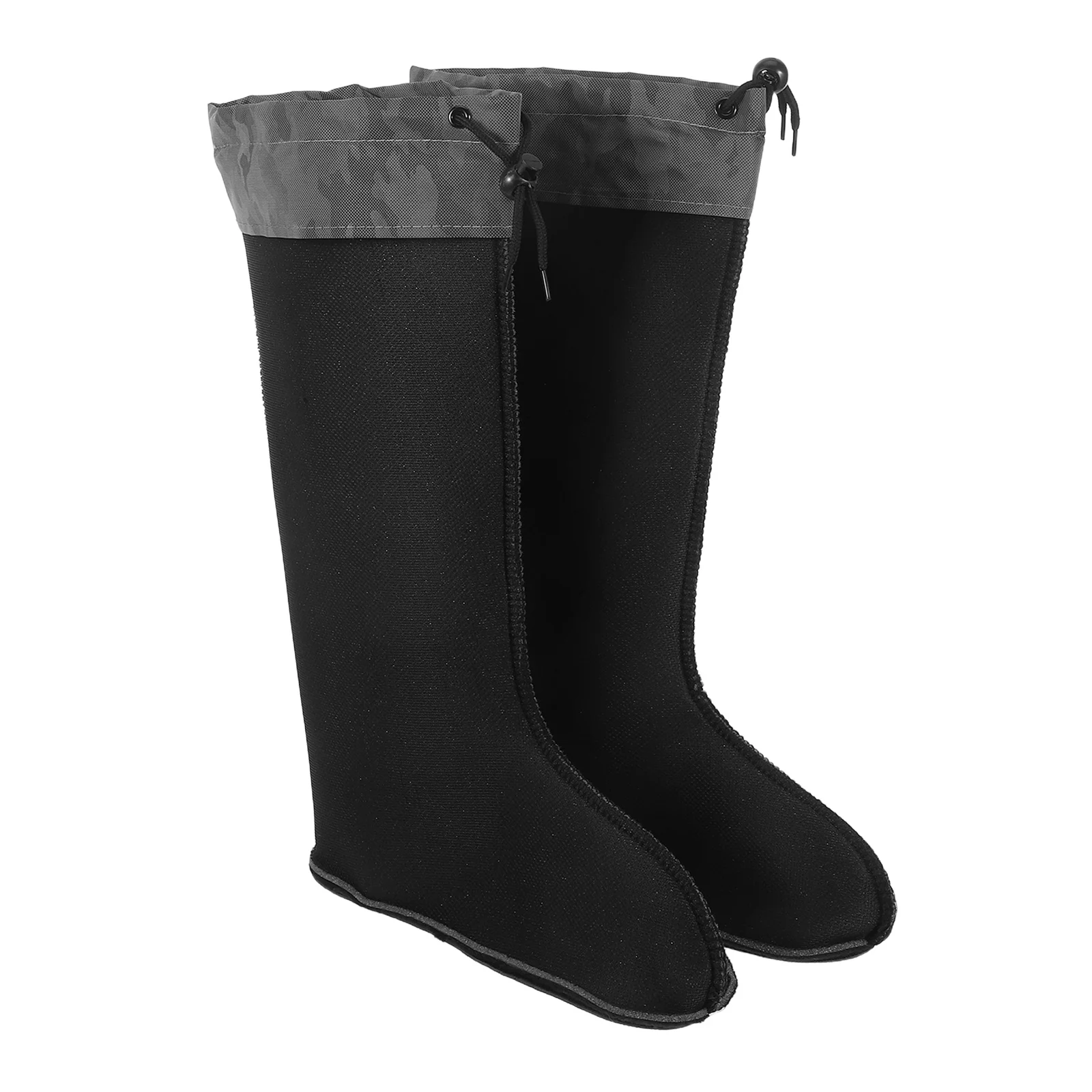 

1Pair Winter Rain Boot Liners 41-42 Men Insulated Shoe Inserts Soft Lining Socks for Hiking Walking Outdoor Activities Stay