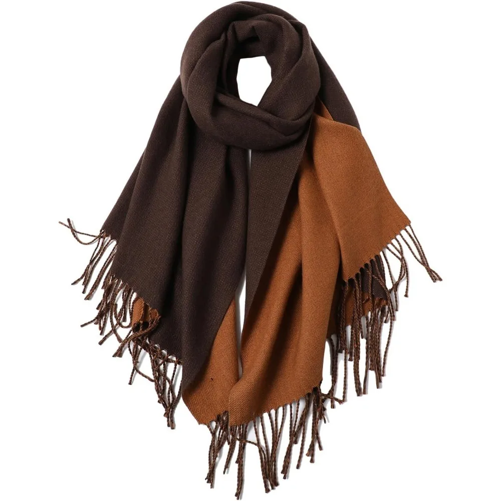 

Womens Scarf Large Pashmina Shawls and Wraps Light Blanket Scarf for Evening Dress Warm Daily Travel Office