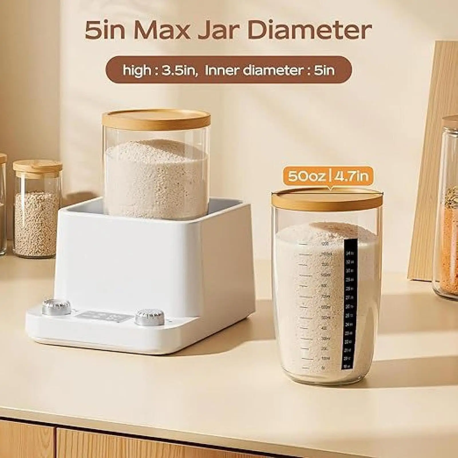 Sourdough Starter Warmer Reliable Temperature Control Precision ±1°F Sourdough Heater for Home Kitchen Beginners Fermentation