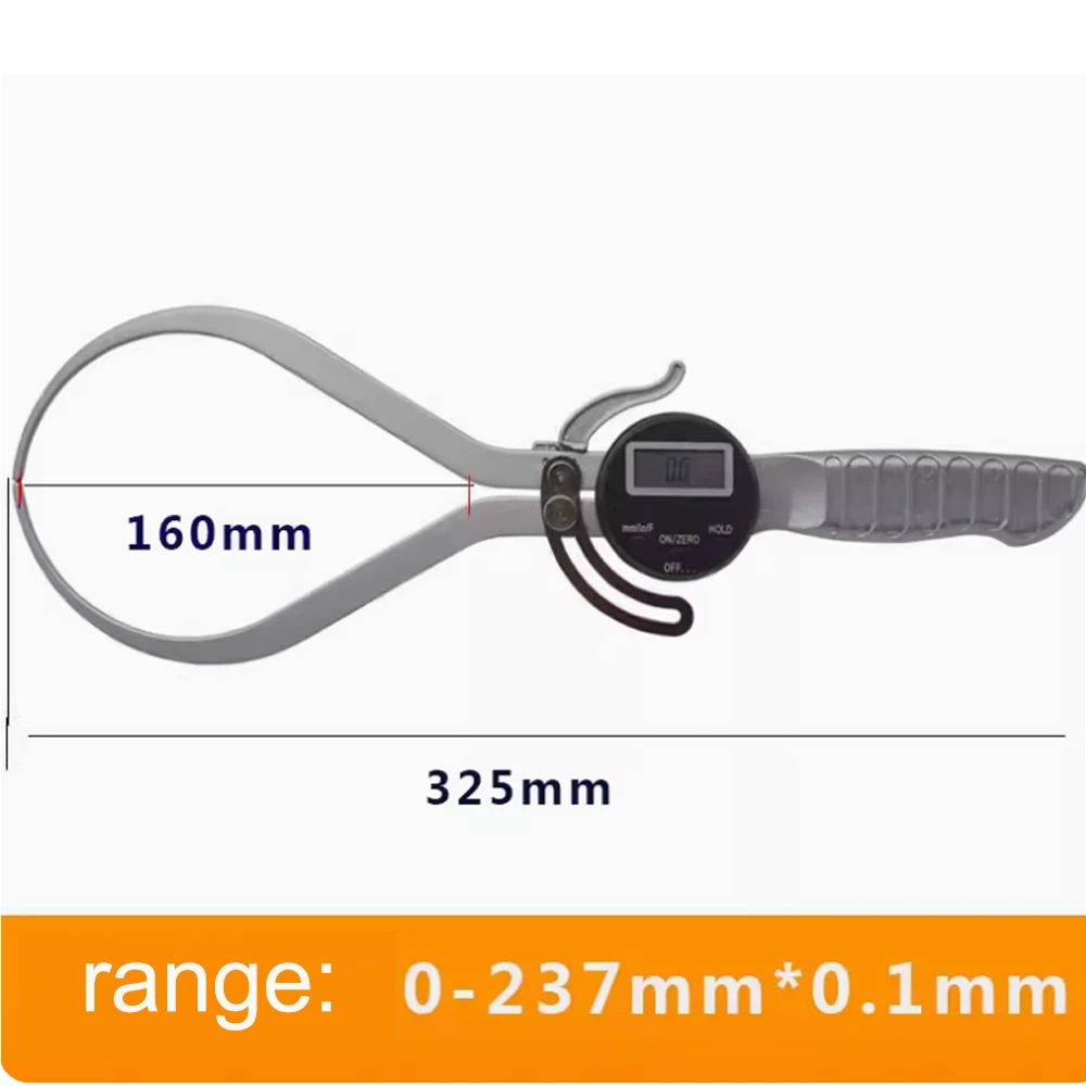 12.7-165mm inside caliper spring loaded ID digital caliper 150mm 6inch OD Digital Electronic Gauge outside Caliper