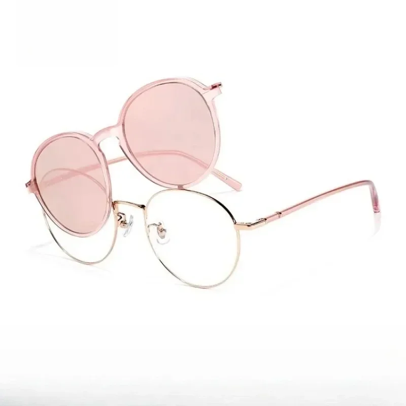 Myopia sunglasses for women can be equipped with degree glasses frames, anti-ultraviolet polarized glasses