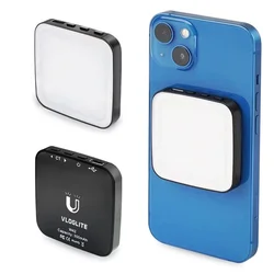 MagSafe Light Portable Selfie Light for iPhone 16 15 14 13 12 Pro Max Fill Light for Phone Computer Laptop Selfie Video Vlog